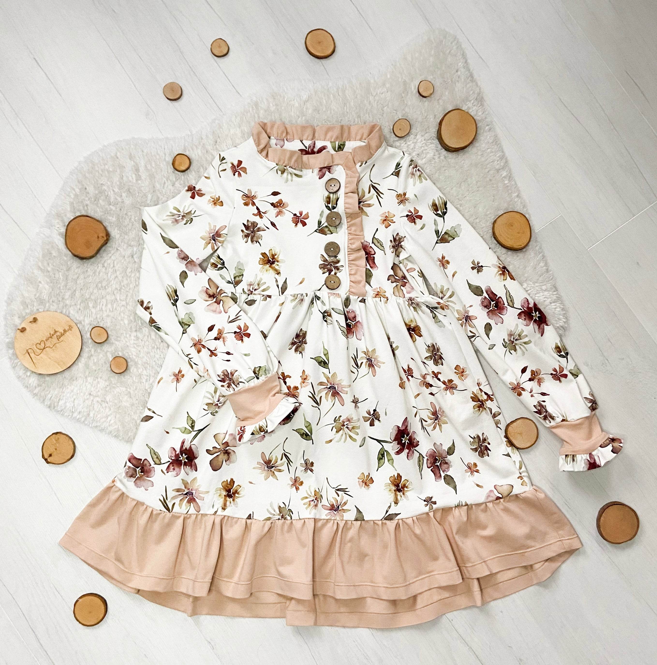 Schnittmuster Kleid Mia Größen 80-140, - Sewando