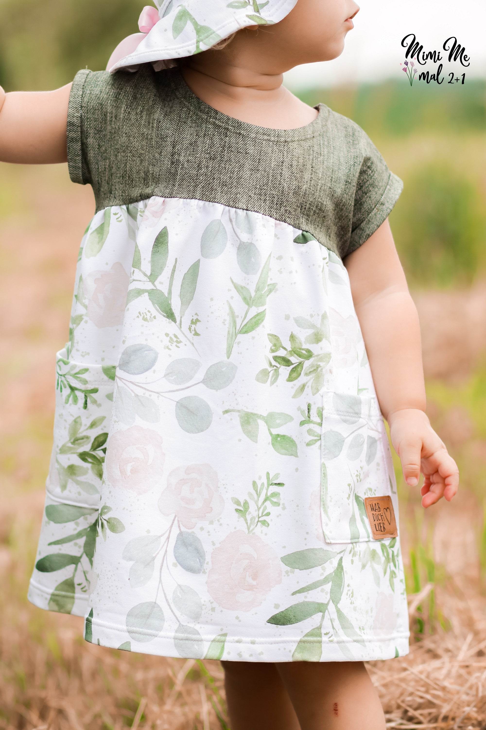 Schnittmuster Crossover Dress - Kleid BEAMER Version - Gr. 56 - 164 - Sewando