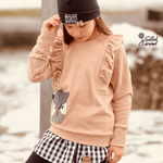 Schnittmuster Pullover Gr.134-164 - Sweater Lola groß - inkl. Beamerdatei - Sewando