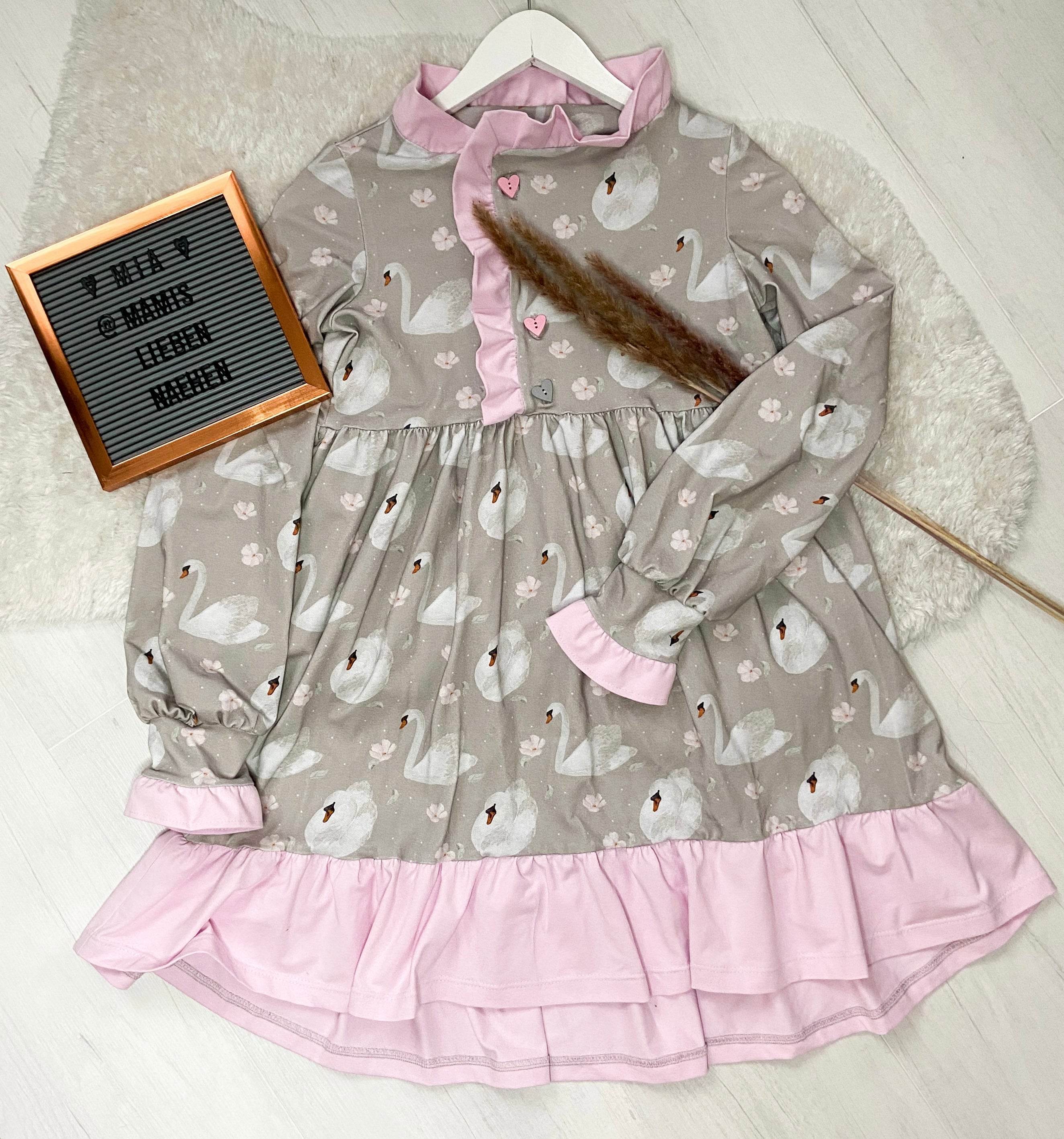 Schnittmuster Kleid Mia Größen 80-140, - Sewando
