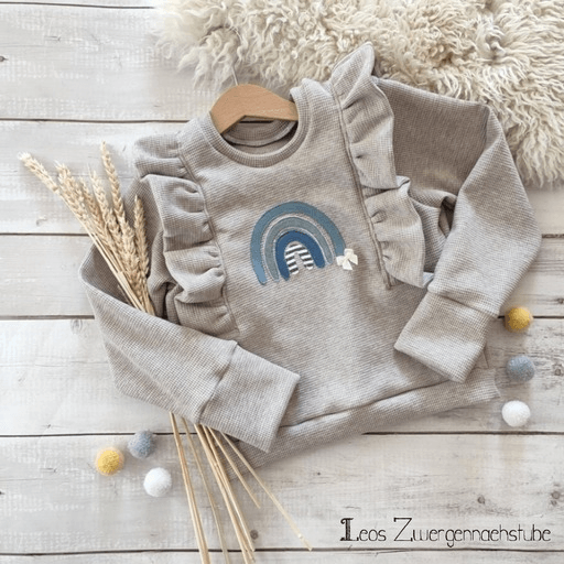 Schnittmuster Pullover Gr.56-128 - Sweater Lola mini - inkl. Beamerdatei - Sewando
