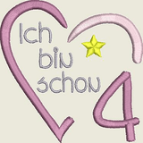 Stickdatei Zahl Ich bin schon Geburtstag Set 572 - Sewando