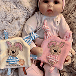 Stickdatei Schnullertuch Teddy Hase Set 794 - Sewando