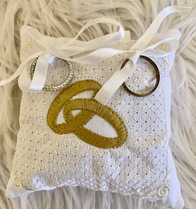 Stickdatei Hochzeit Set XXL Ringe Set 808 - Sewando