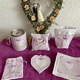 Stickdatei Hochzeit Set XXL mit Herz und Rose Set 808 - Sewando