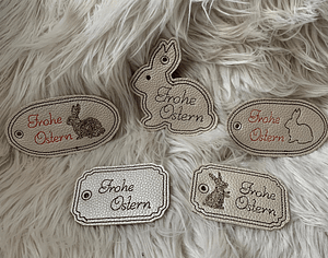 Stickdatei Ostern Geschenkanhänger Set 816 - Sewando