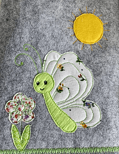 Stickdatei Doodle Applikation Tiere Set 851/2 - Sewando