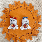 Stickdatei Geist In the Hoop für Süßigkeiten Halloween Set 869a - Sewando