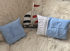 Stickdatei Maritim 3D Anker Set 878 - Sewando