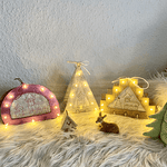 Stickdatei Lichtbogen Schwibbbogen Weihnachten Set 889 Fensterdeko - Sewando