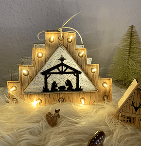 Stickdatei Lichterbogen Schwibbogen Weihnachten Set 894 - Sewando