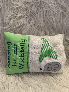 Stickdatei Doodle Wichtel Gnome mit Wohnwagen Set 907 - Sewando