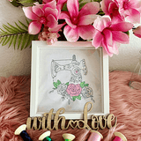 Stickdatei Nähmaschine mit Blumen Set 930 - Sewando