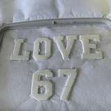 Stickdatei 3D Schrit ca. 5cm Trapunto Set 966 Schrift - Sewando