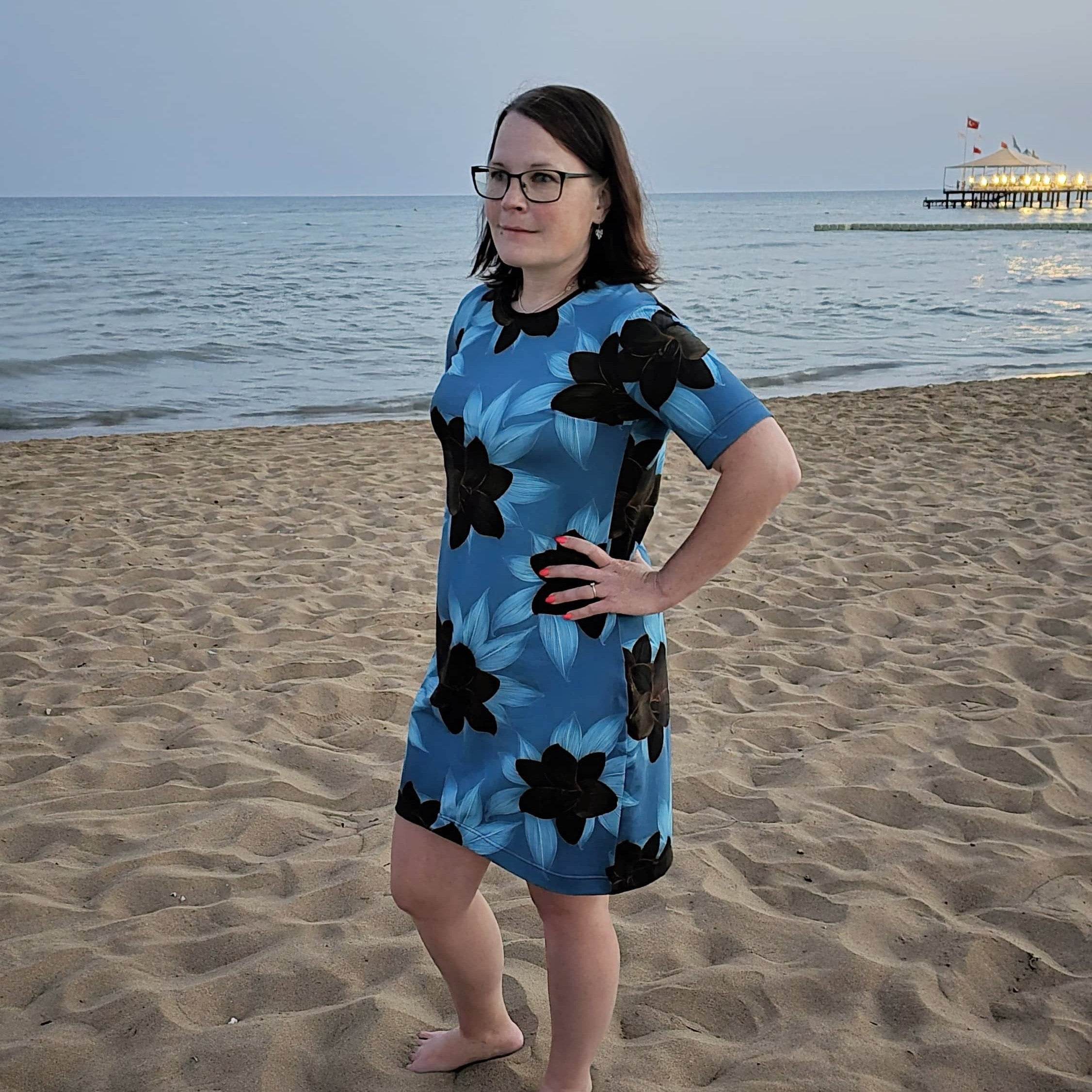 Basic Shirt + Kleid „Bjarka“ - 32-64 - EBook und Nähanleitung - Sewando