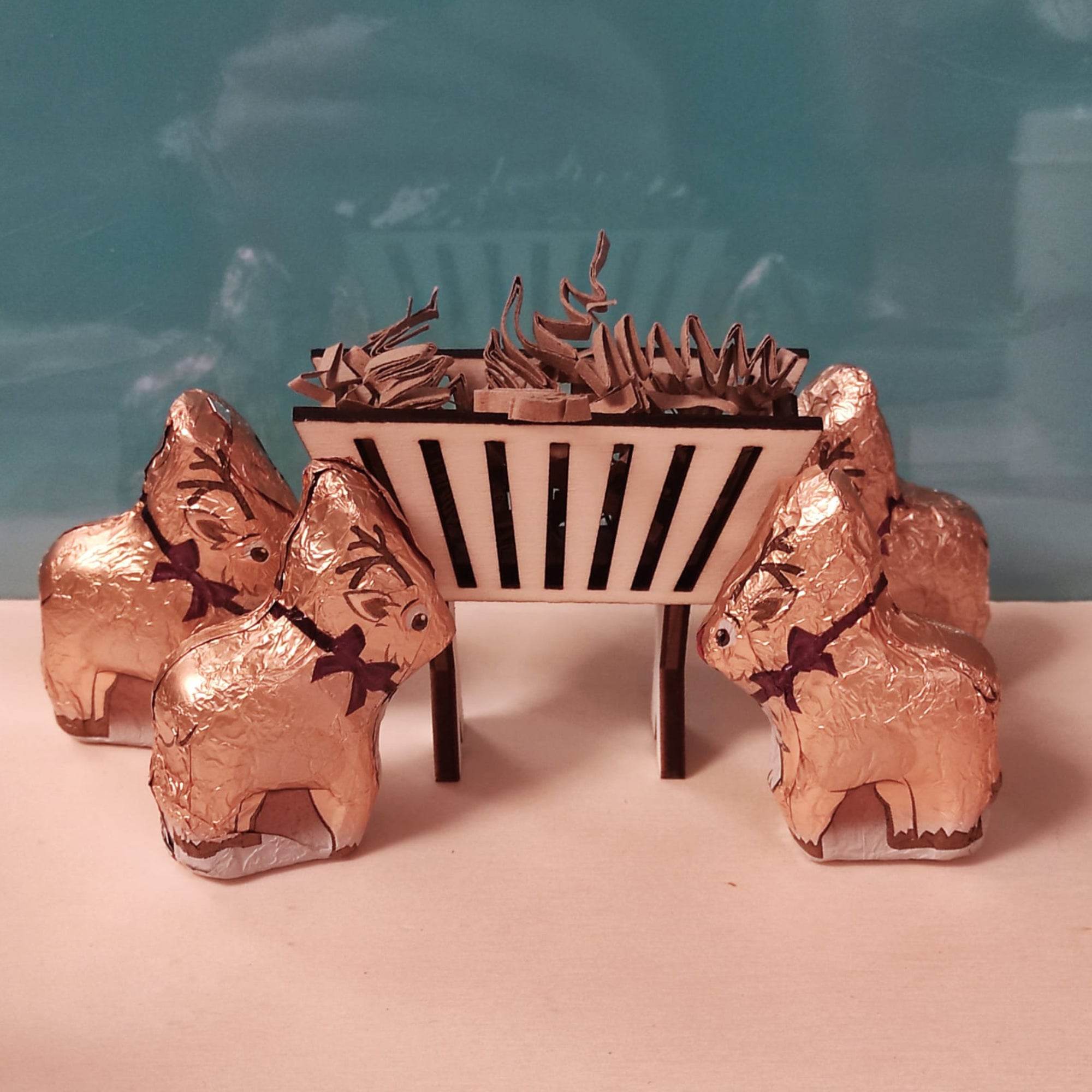 Laserdatei Wichtel Box Tierisch - Sewando