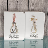 Laserdatei Frühlingsboten Vase - Sewando