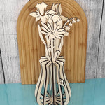 Laserdatei Frühlingsboten Vase - Sewando