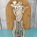 Laserdatei Frühlingsboten Vase - Sewando