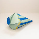 Mini-Schultüte Schulkind blau - Printable für Schere oder Plotter - Sewando