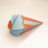 Mini-Schultüte Schulkind blau / rot - Printable für Schere oder Plotter - Sewando