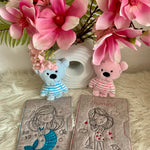 Stickdatei Meerjungfrau und Mädchen Einzelmotive Set 916 - Sewando