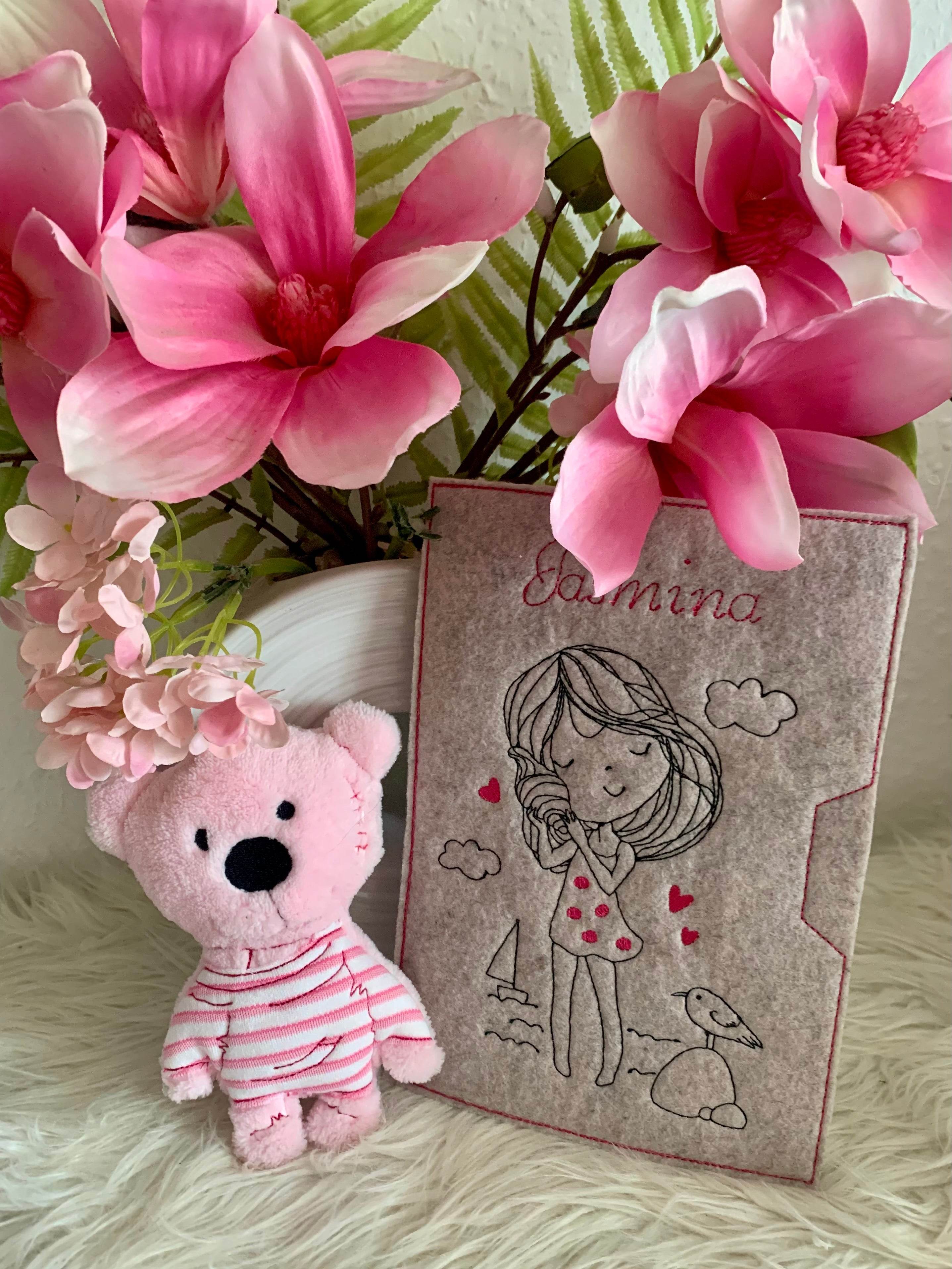 Stickdatei Meerjungfrau und Mädchen Einzelmotive Set 916 - Sewando