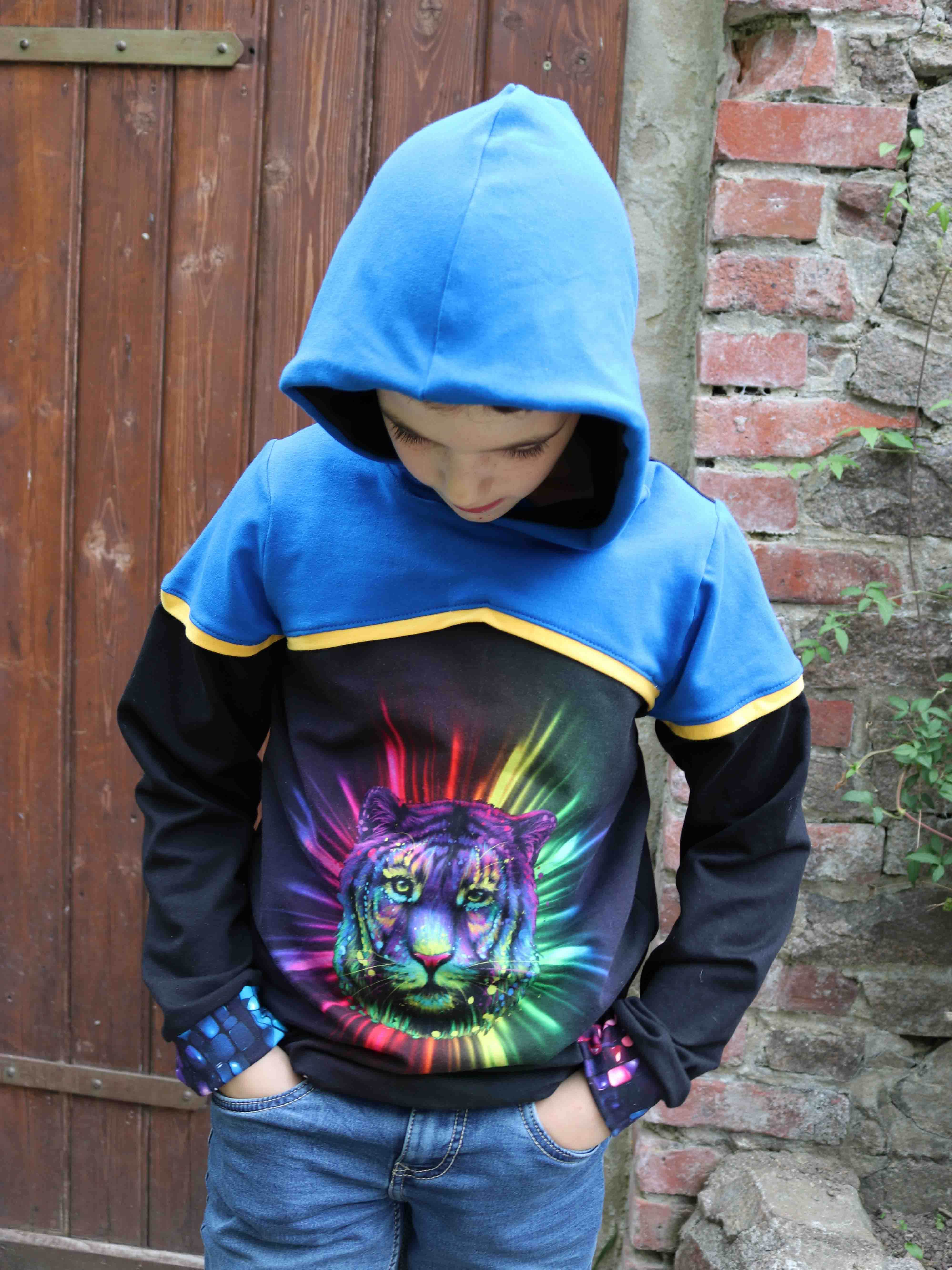 Langweiliger Sweater, Schnittmuster Grösse 50-164 - Sewando