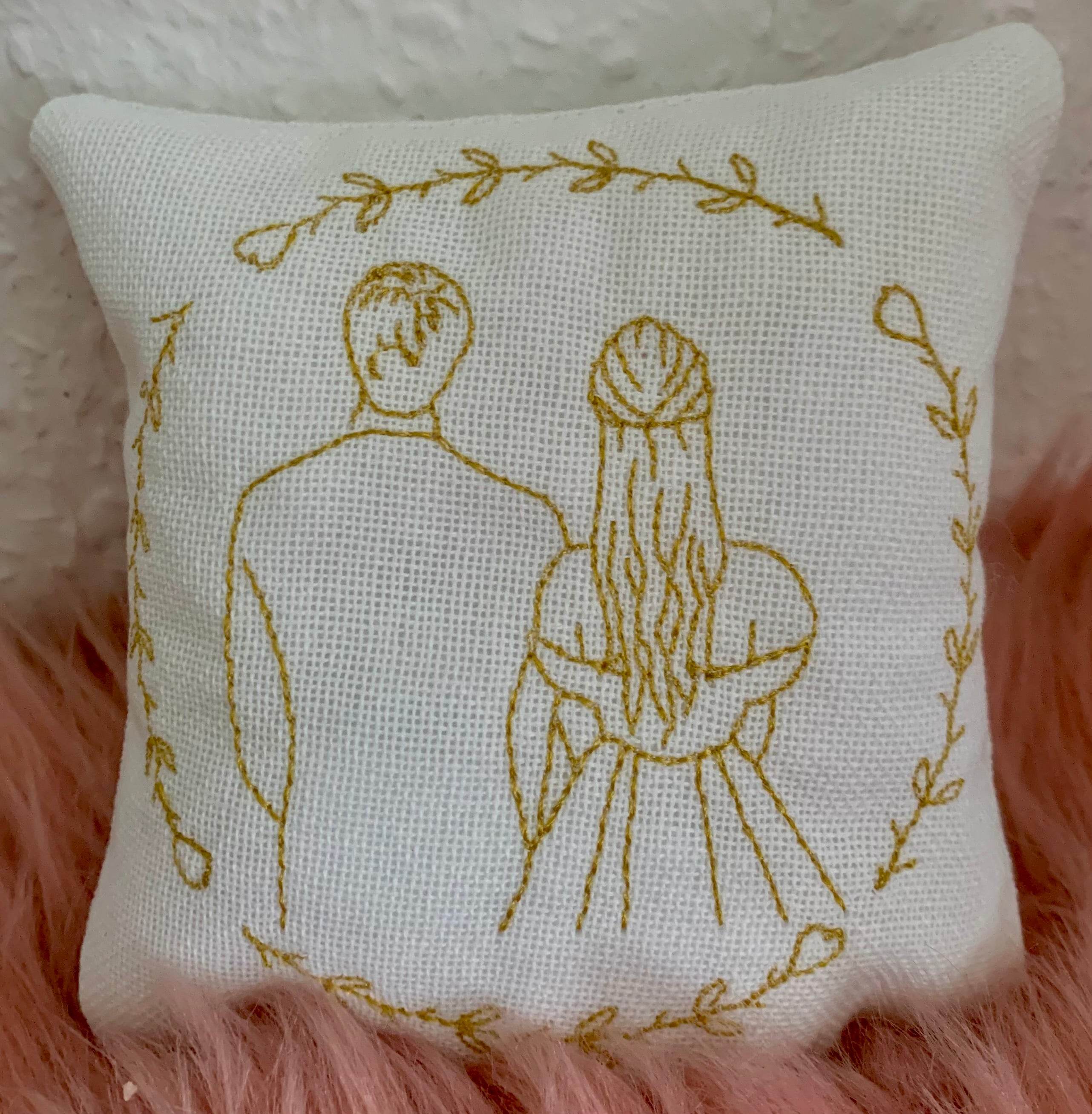 Stickdatei Hochzeit Brautpaar Line Art Set 949 - Sewando