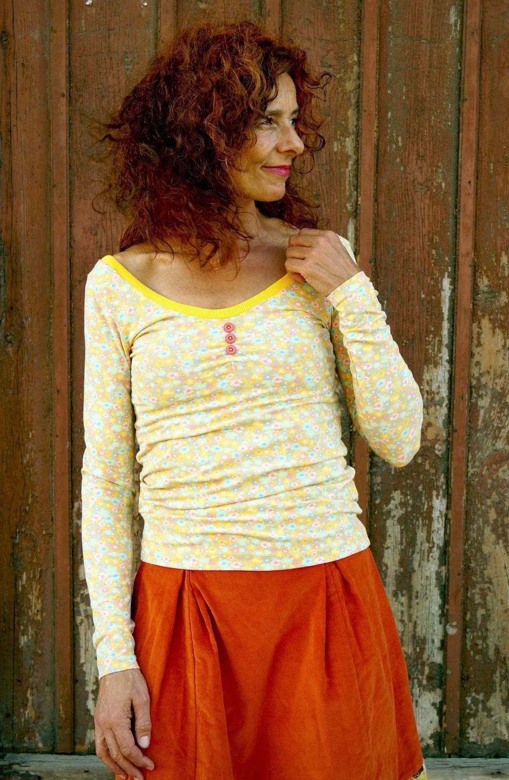 Schnittmuster Shirt / Kleid Kauwela, Grössen 32-48 - Sewando