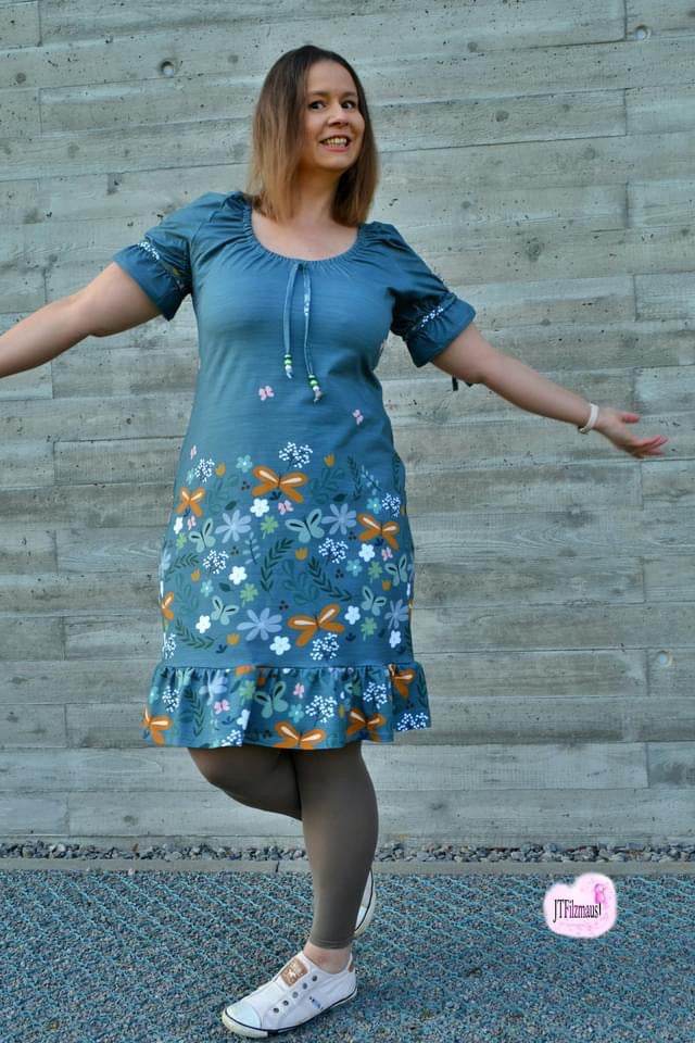 Schnittmuster Shirt / Kleid Punawai, Grösse 32-48 - Sewando