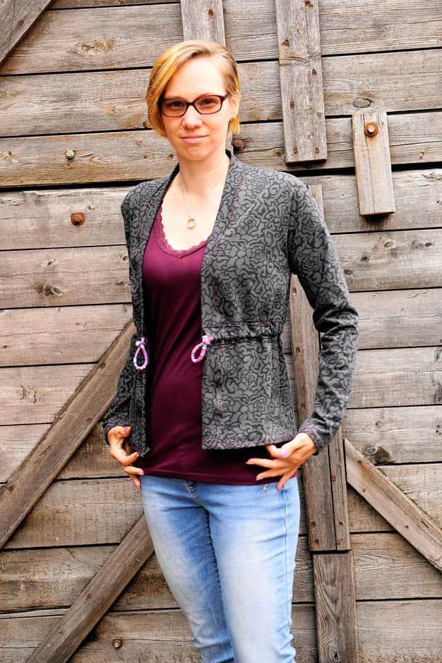 Schnittmuster Cardigan Lakeke, Grösse 32-48 - Sewando