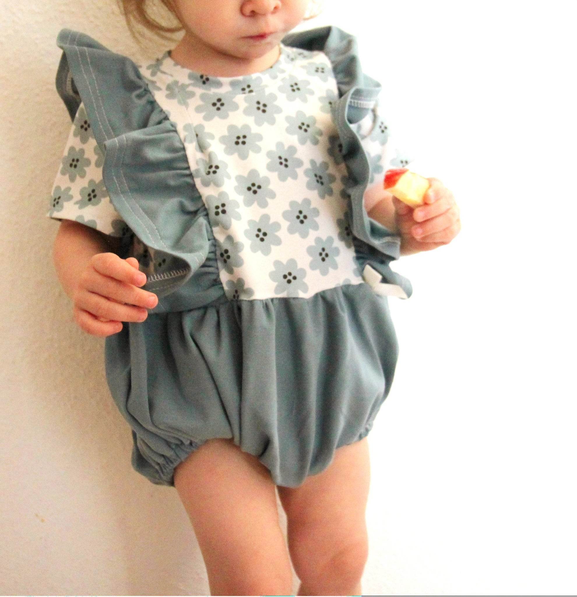 Schnittmuster Sonnenlotte Sommer-Romper, Tunika Gr. 56-104 - Sewando