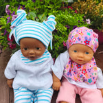 Stickdatei Puppenkleidung für Baby Puppe ca. 32cm Set 2551 - Sewando