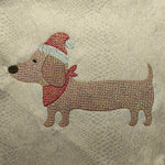 Stickdatei Dackel Weihnachten Set 2590 - Sewando