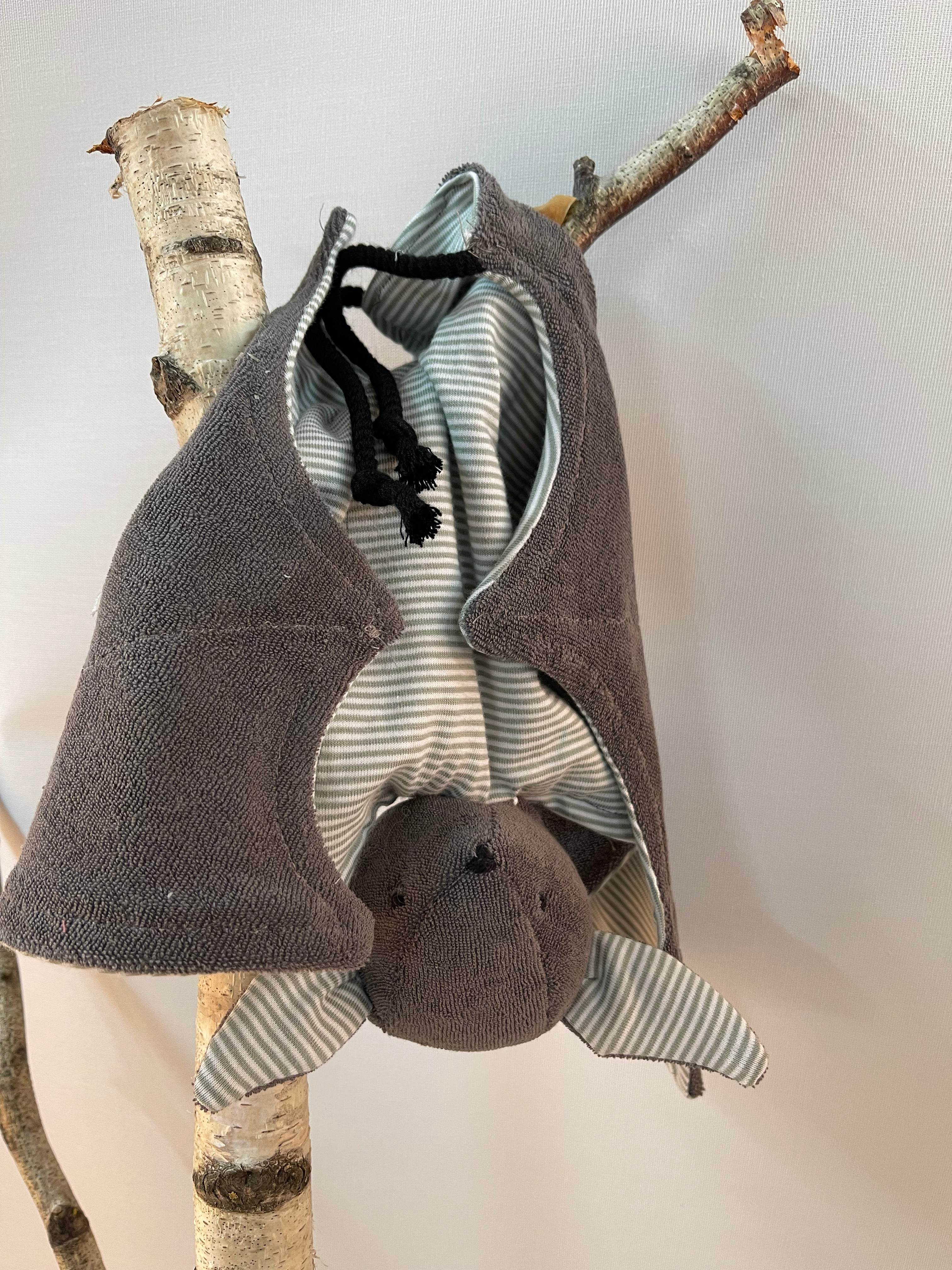 FRITZ Fledermaus Schmusetuch / Schnuffeltuch Schnittmuster : - Sewando