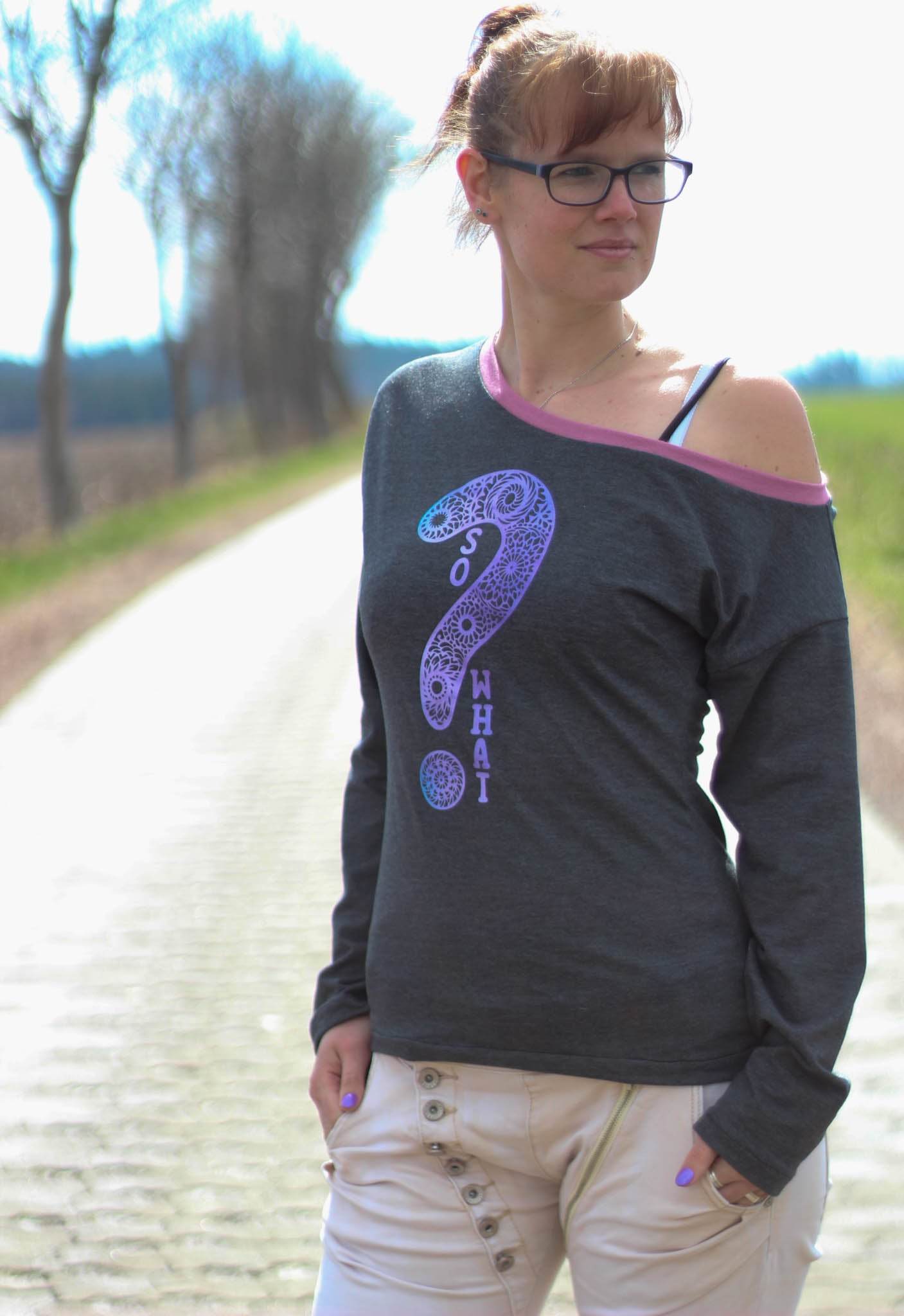 Shirt / Kurzpulli Jaane Gr. 32-48 - Sewando