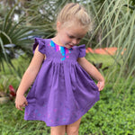 Schnittmuster Sommerkleid, Kleid, Tunika aus Webware Amaia Gr. 80-140 - Sewando