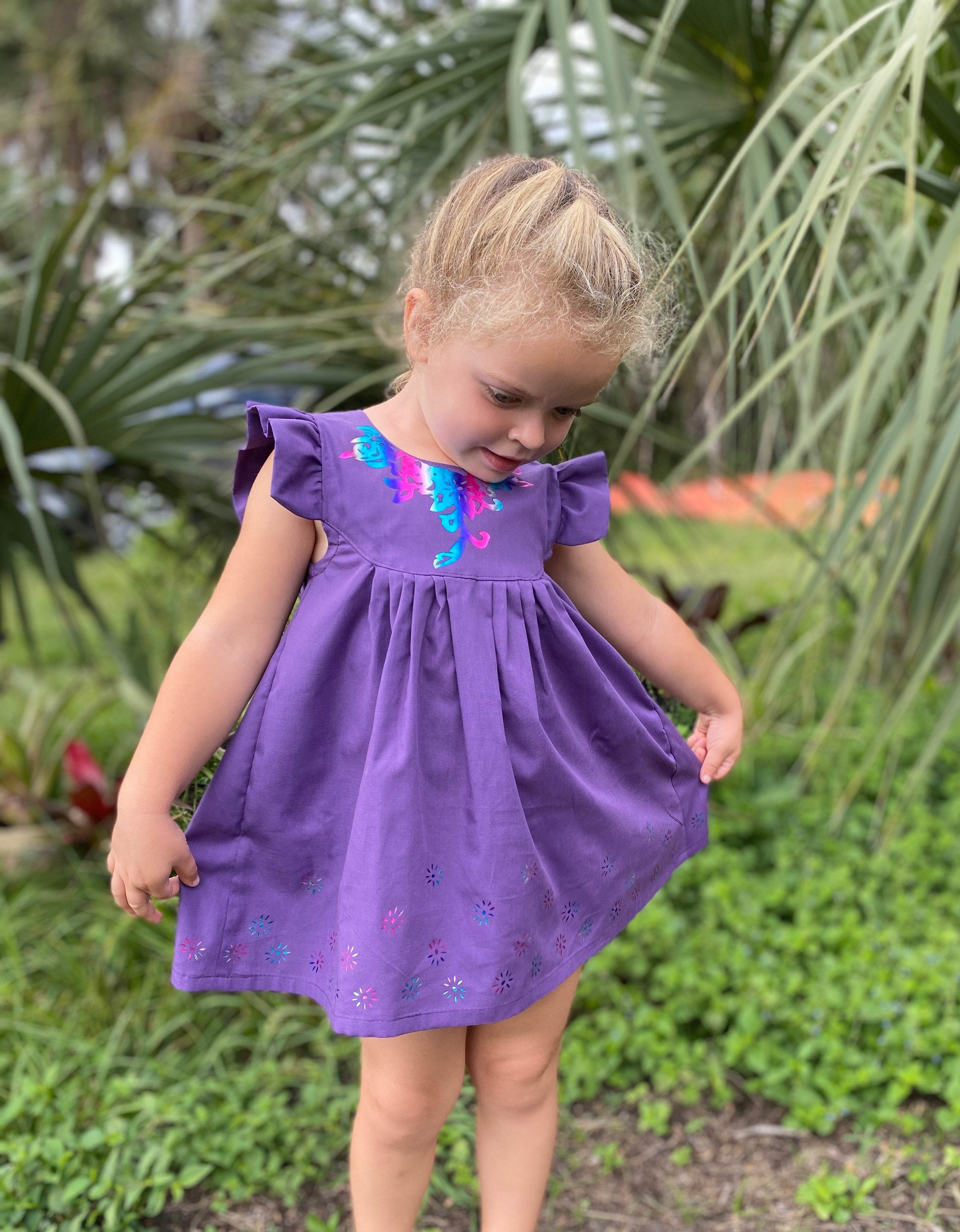 Schnittmuster Sommerkleid, Kleid, Tunika aus Webware Amaia Gr. 80-140 - Sewando