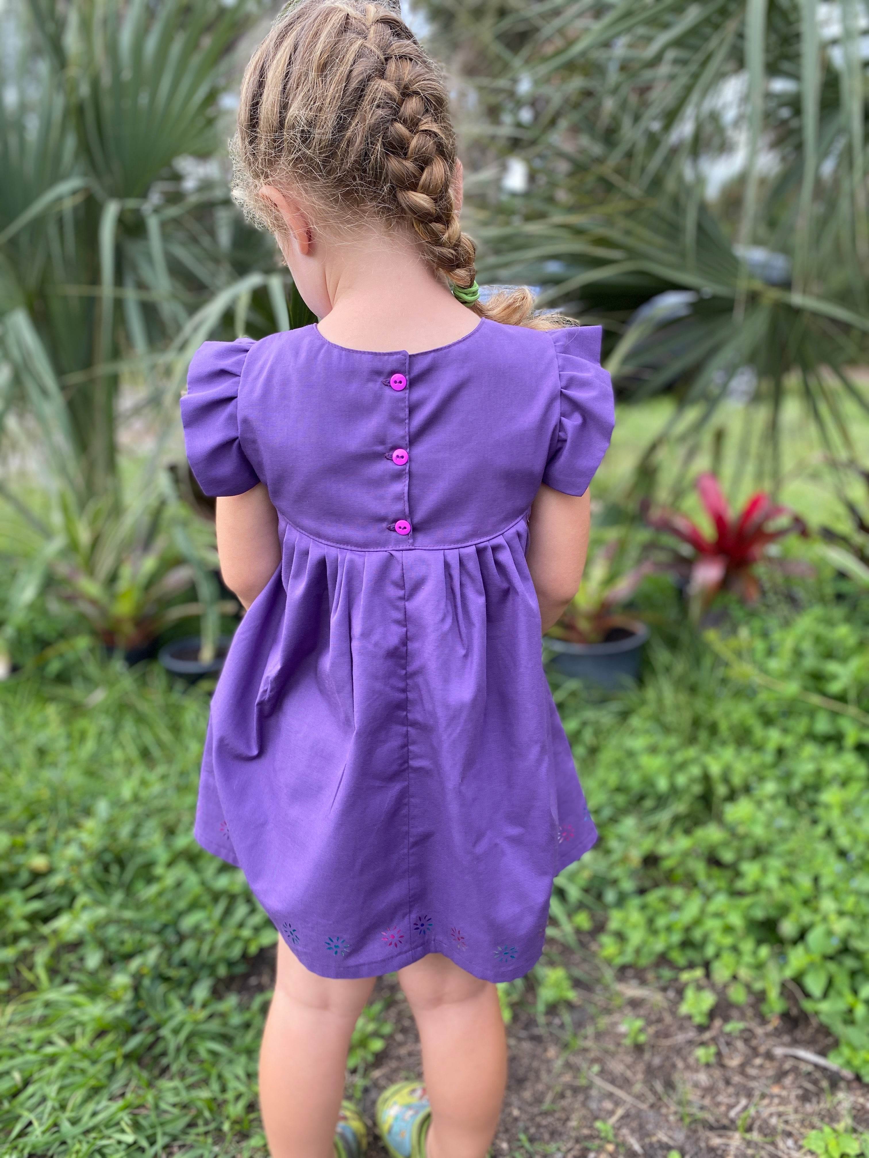 Schnittmuster Sommerkleid, Kleid, Tunika aus Webware Amaia Gr. 80-140 - Sewando