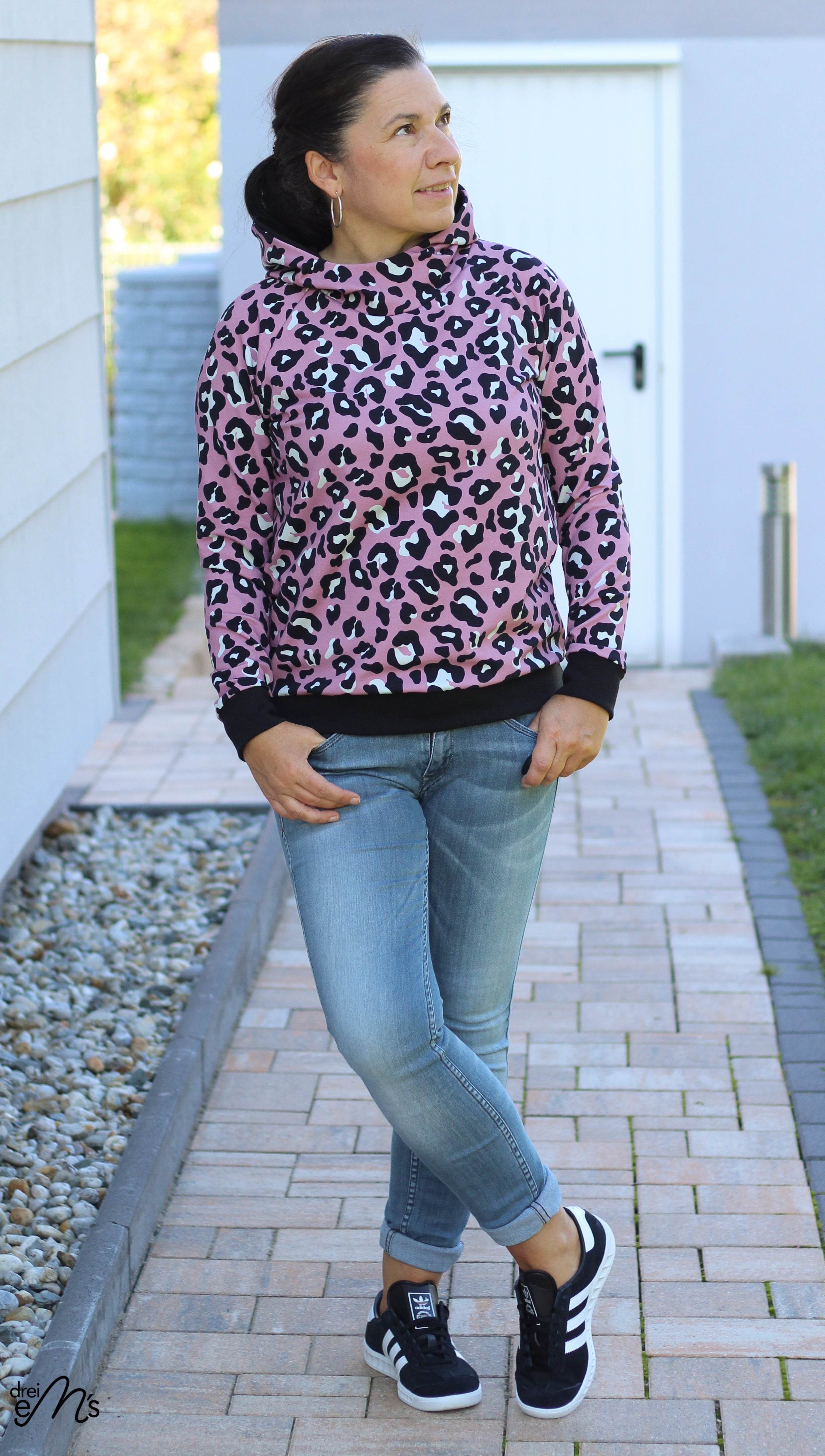 Schnittmuster Raglansweater / Hoodie ISTRANA Gr. 34-56 : - Sewando