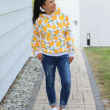 Hoodie MELFI Gr. 32-56 Schnittmuster PDF Ebook - Sewando