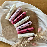 Kerzentattoo PDF Vorlage Liebe - Sewando