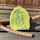 Katzen-Waschlappen M1 Stickdatei ITH 10x10 2025 Waschhandschuh Katze Waschpad Pad - Sewando