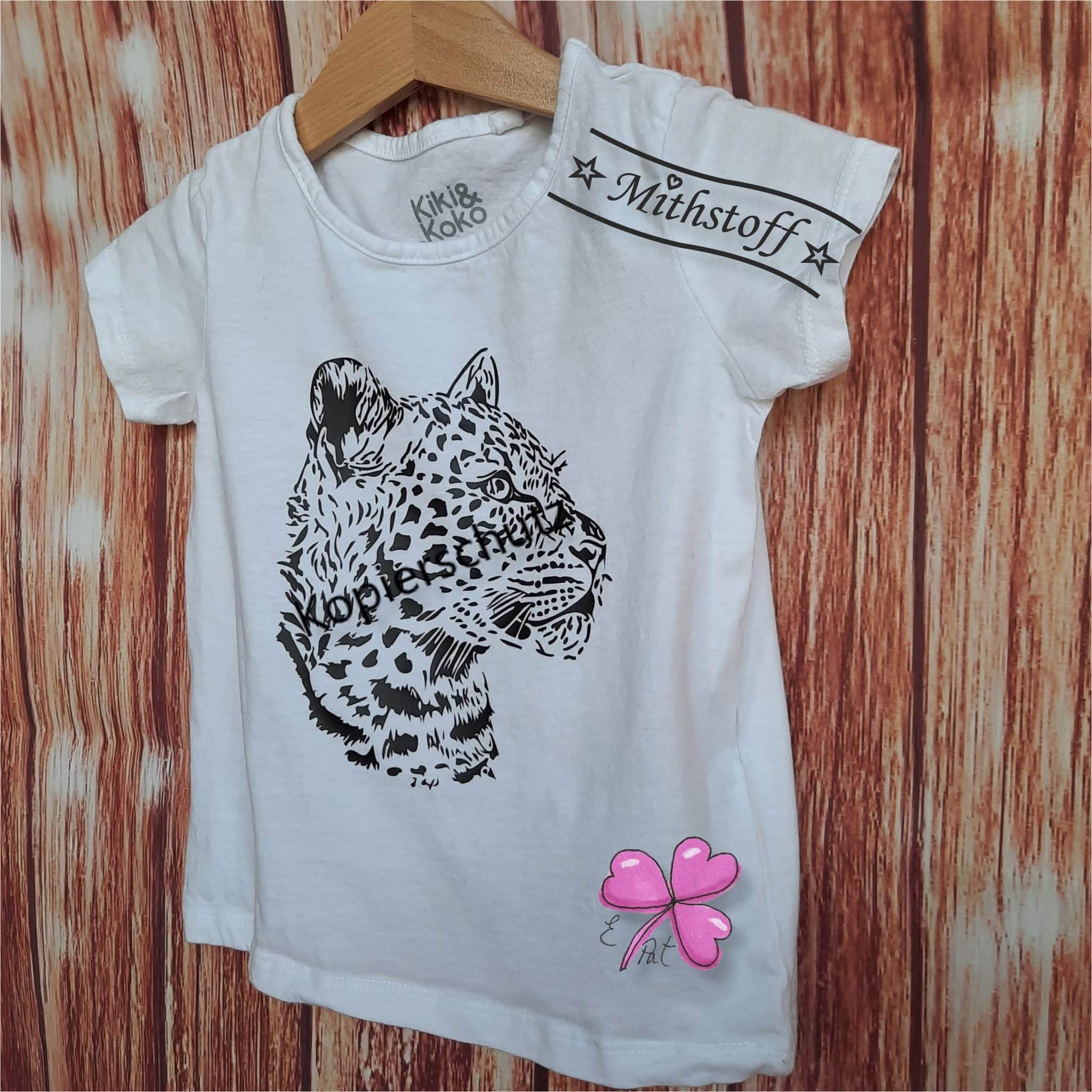 Leopard - SVG - DXF - PNG - Jpeg - Plotterdatei - Sewando