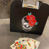 Plotterdatei - Skull - bones - Totenkopf - Skelett - Rosen - SVG - DXF - Sewando