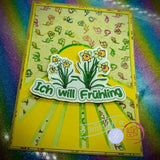 Plotterdatei - Osterglocken - Frühling - Ostern - SVG - DXF - PNG - Jpeg - Sewando