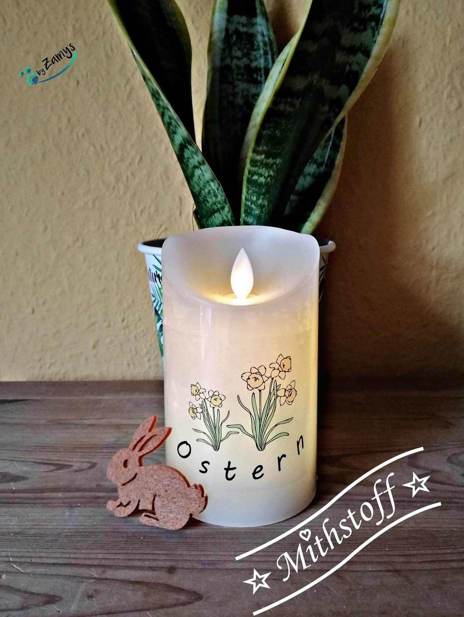 Plotterdatei - Osterglocken - Frühling - Ostern - SVG - DXF - PNG - Jpeg - Sewando