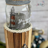 Plotterdatei - Maritim - Leuchtturm - SVG - DXF - PNG - Datei - Wasser - Sewando