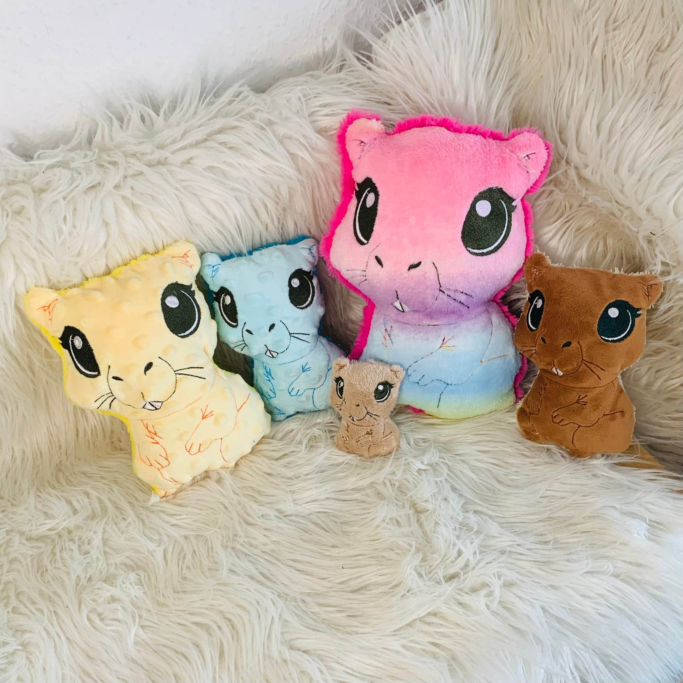 Stickdatei Capybara In the Hoop Kuscheltier 2517 - Sewando